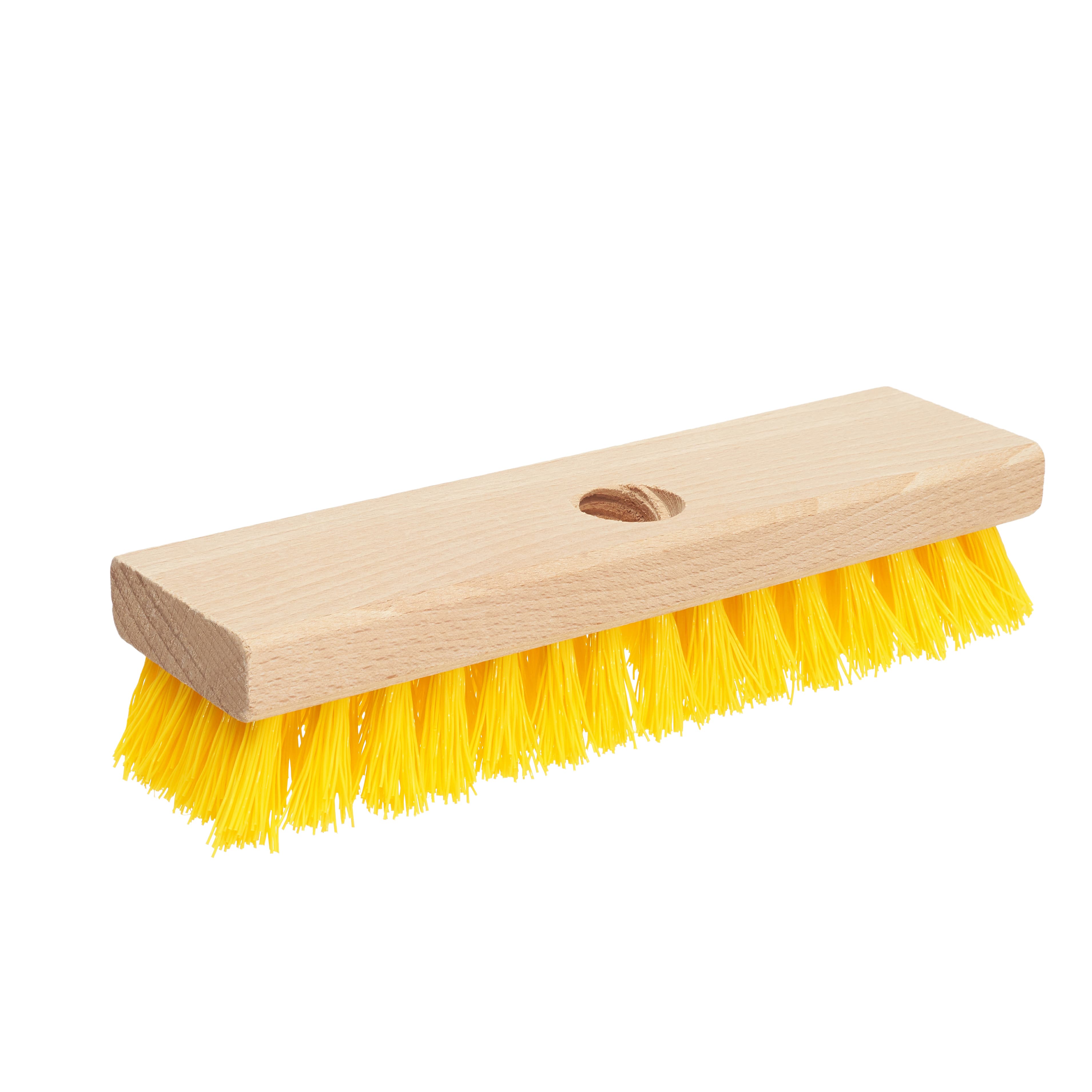 Deck Scrub Brush 7.87 Inches, Heavy-Duty Cleaning Brush for Rough Surface