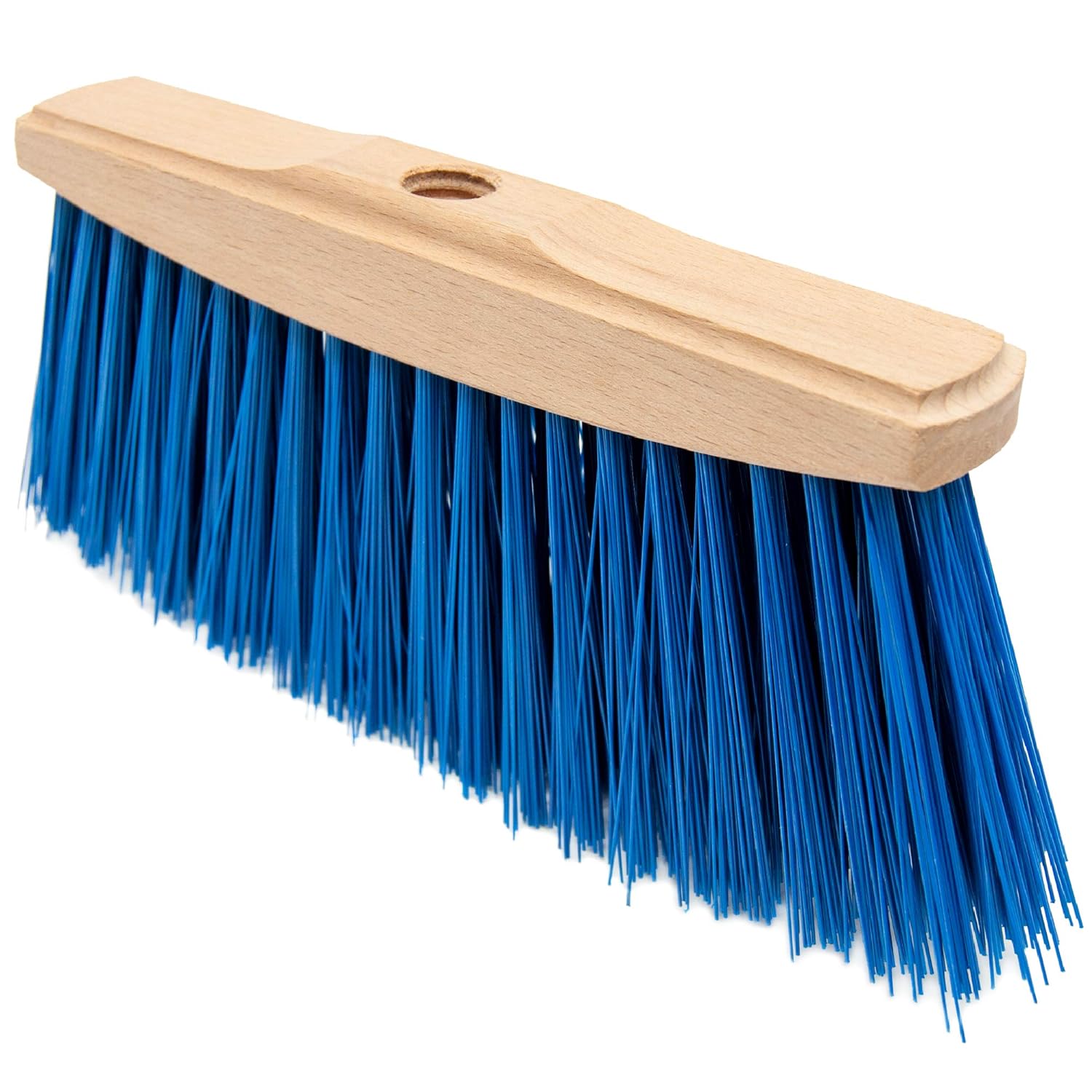 Garden Broom, Sweeping Brush Head 9.85" - Perfect For Outdoor Broom or Yard Brush, Stiff Bristle Garden Brush