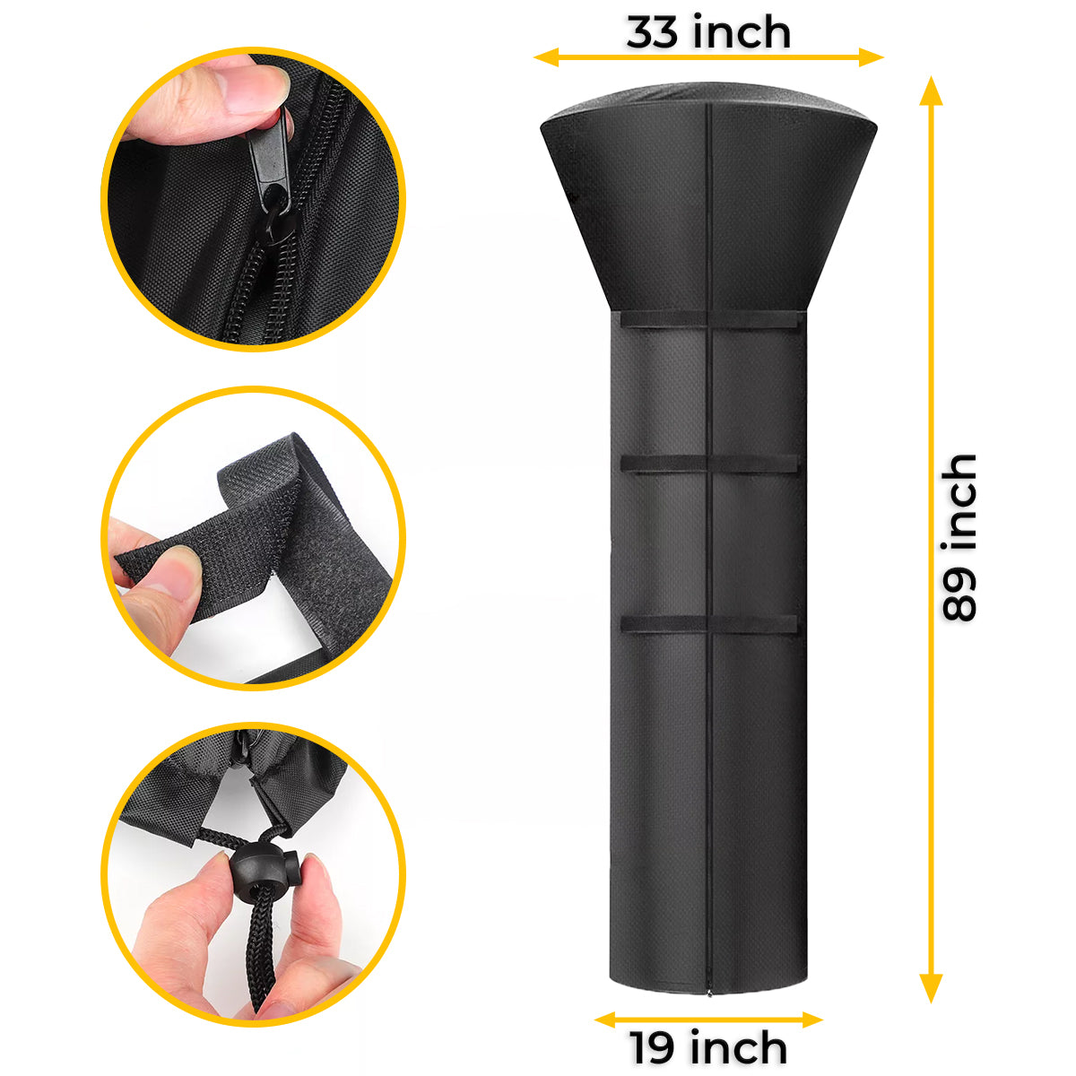 Heavy Duty Waterproof Patio Heater Cover
