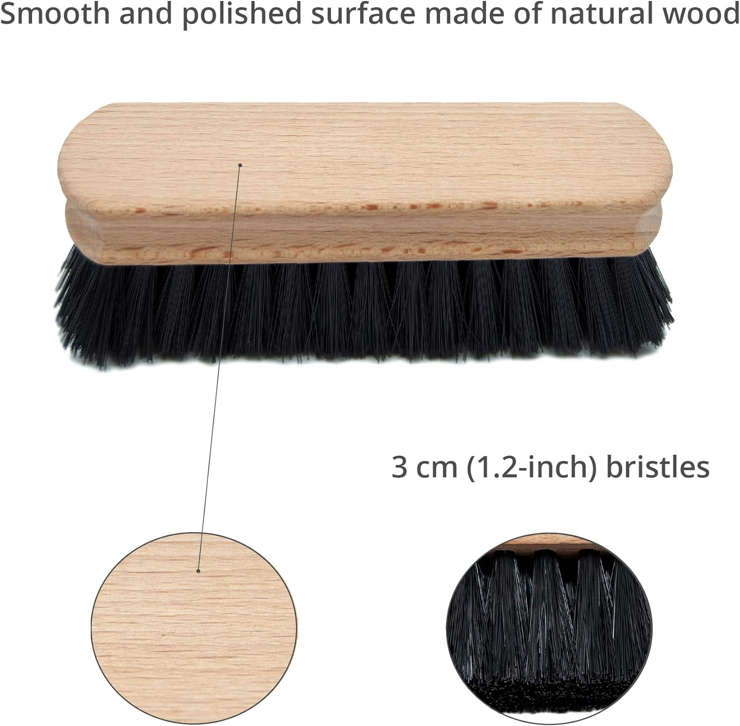 Boot Brush - Shoe and Boot Cleaner Brush, Shoe Brush With Comfortable Handle
