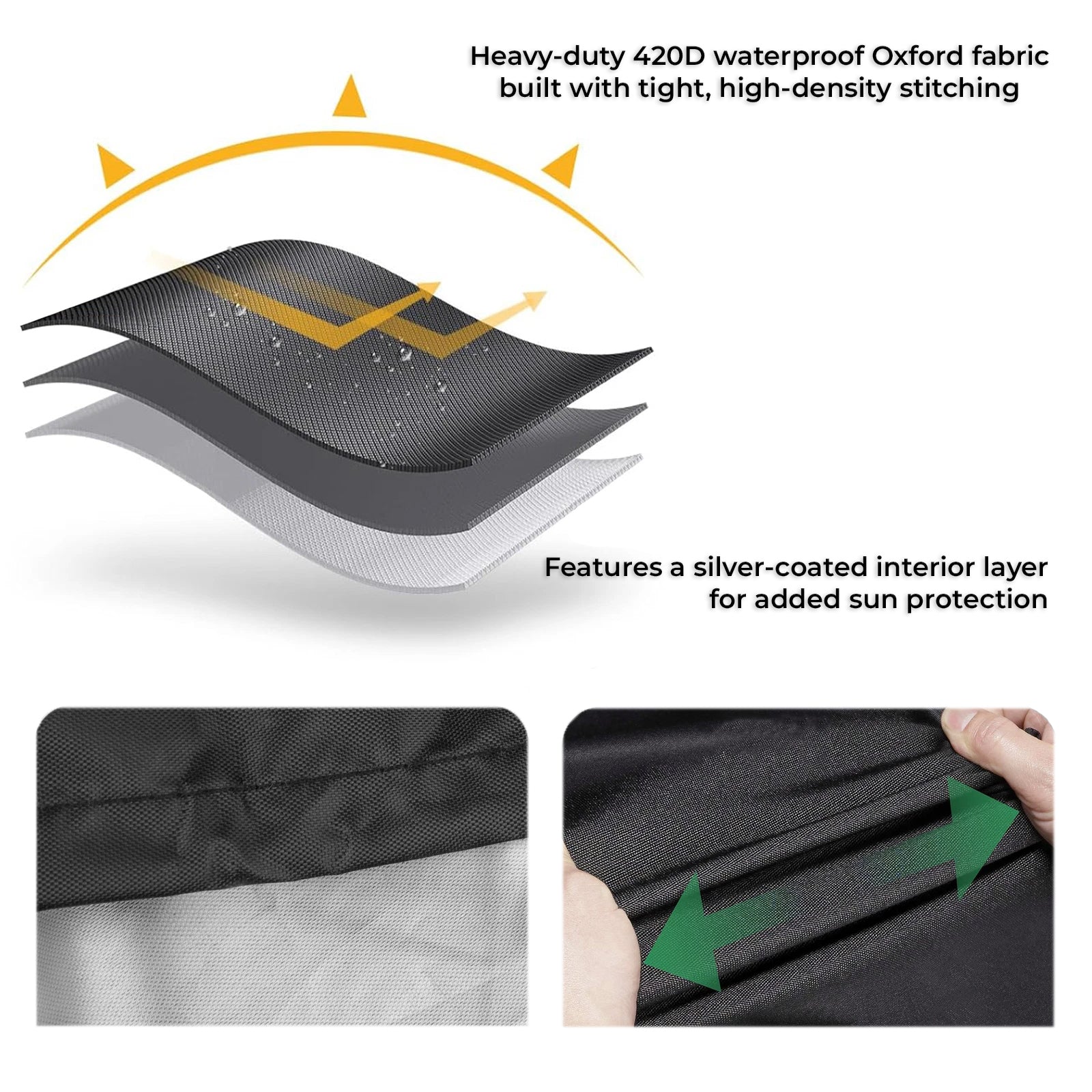 Heavy Duty Waterproof Patio Heater Cover